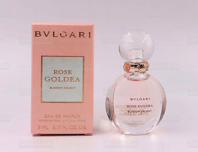 MINI - Nước hoa Nữ Bvlgari Rose Goldea Blossom Delight EDP 5ml